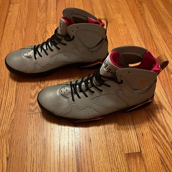 Jordan 7 silver retro reflections sneakers